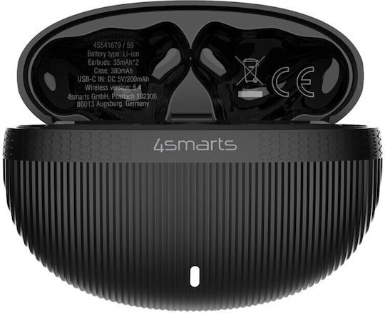 4Smarts SkyBuds Pro ANC Bluetooth Handsfree Earphones with Charging Case Black