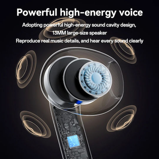 Yesido TWS31 Earbud Bluetooth Handsfree Ακουστικά με Θήκη Φόρτισης Λευκά