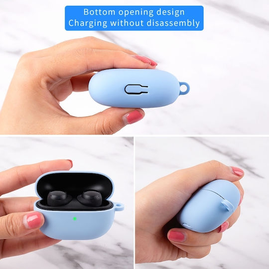 Xiaomi Husă cu cârlig în culoarea Albastru pentru Redmi Buds 3 Lite
