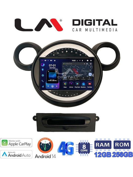 LM Digital Ηχοσύστημα Αυτοκινήτου για Mini Clubman / Countryman / Paceman / Cooper (Bluetooth/USB/WiFi/GPS/Apple-Carplay/Android-Auto)