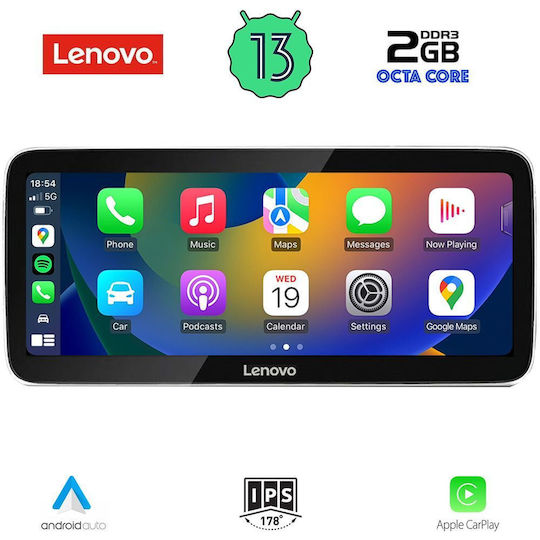 Lenovo Ηχοσύστημα Αυτοκινήτου για Lexus RX 2020-2022 (Bluetooth/USB/WiFi/GPS/Apple-Carplay/Android-Auto) με Οθόνη Αφής 12.3"