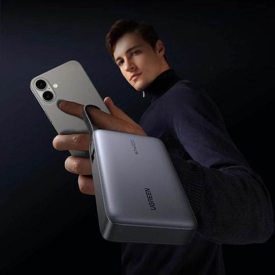 Ugreen PB550 Power Bank 20000mAh 67W με Θύρα USB-A και Θύρα USB-C Power Delivery Γκρι
