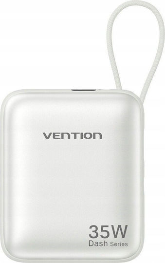Vention FHE Power Bank 10000mAh 35W με Θύρα USB-C Power Delivery Μπεζ