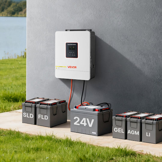Vevor Pure Sine Wave Power Inverter 4000W With Input Voltage 24V Single Phase LWNKYTJGP2308WYMP001V7