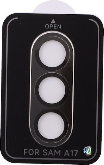 Volte-Tel Glass Cover Camera Protection Tempered Glass Black for the Samsung A17 4G, A17 5G