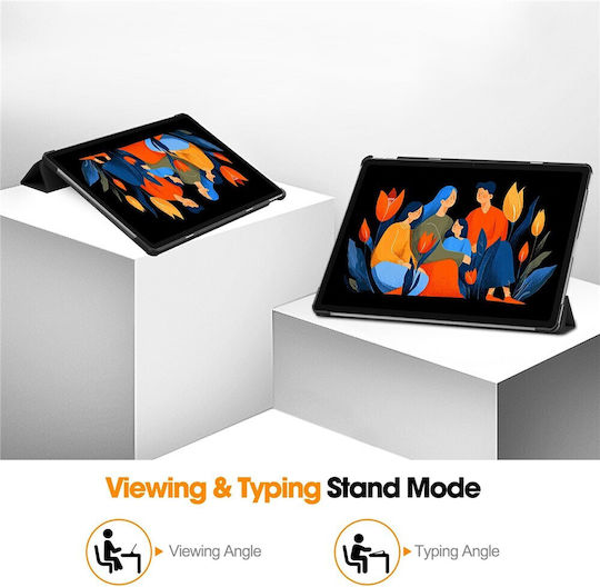 Techsuit Flip Cover Πολύχρωμη (Lenovo Tab Plus)