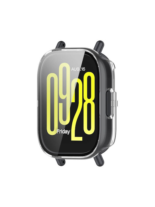 Plastikhülle mit Glas in Transparent Farbe für Xiaomi Redmi Watch 5 Active