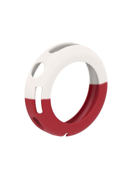 Huawei Watch GT 6 41mm Soft Protective Silicone Case Watch Starlight + Red