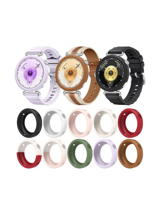 Huawei Watch Gt 6 41mm Weiche Silikon Schutz Hülle Uhr Starlight + Rosa