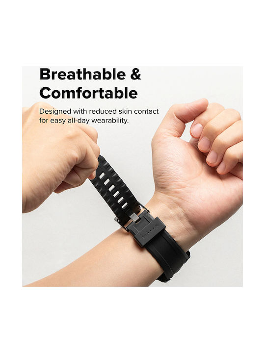 Ringke Пластмасов Калъф в Черен цвят за Samsung Galaxy Watch8 Classic