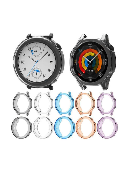 Huawei Watch GT 6 41mm Half Coverage Hollow TPU Watch Protective Cover Transparent