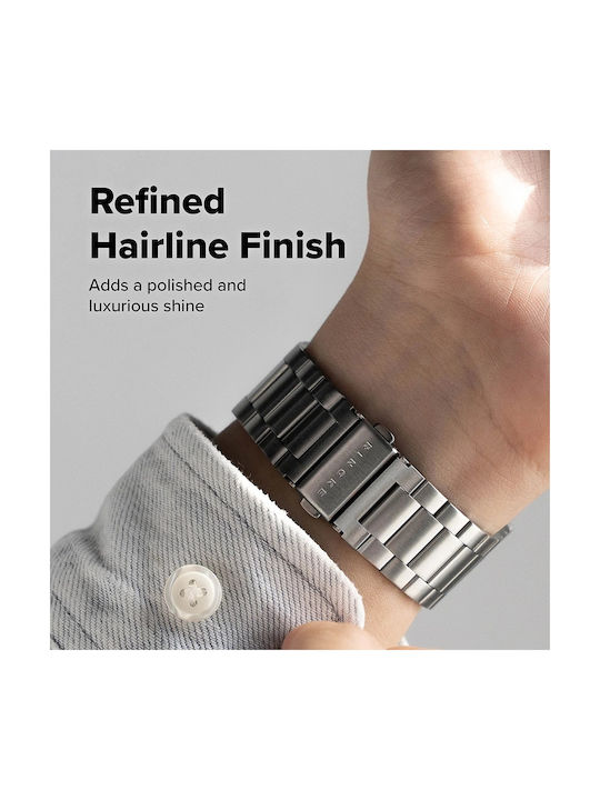 Ringke Air Plastic Case in Silver color for Samsung Galaxy Watch8 40mm, Watch8 44mm, Watch8 Classic