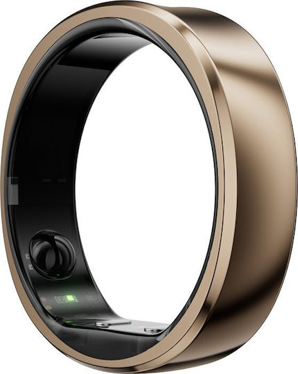 RingConn Gen 2 Air Smart Ring 21.5mm Waterproof with Pulse Oximeter Dune Gold