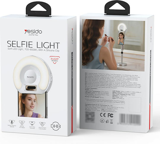 Yesido Selfie Flash in White color