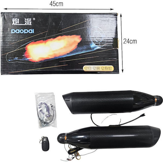Motorcycle Exhaust End