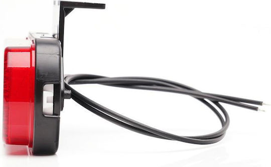 Lumină de poziție LED 1599 W240 12v-24v Roșu Was
