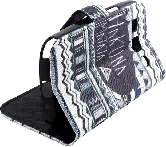 Core Plus Brieftasche Leder / Silikon (Galaxy Core Plus / G3500)