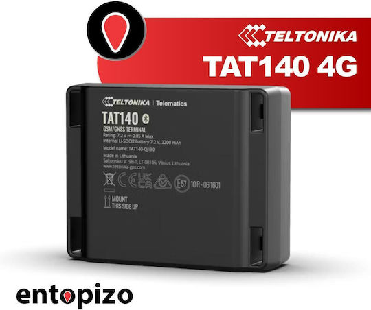 Teltonika Mini GPS Tracker TAT140 GNSS / GPRS / GSM για Αυτοκίνητα IP68 με Συναγερμό