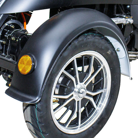 Φτερο Πισω Τροχου Για Ηλεκτρικο Scooter Vespa Τρικυκλο Μαυρο