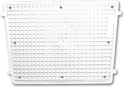 Mirror plate White 300x220mm