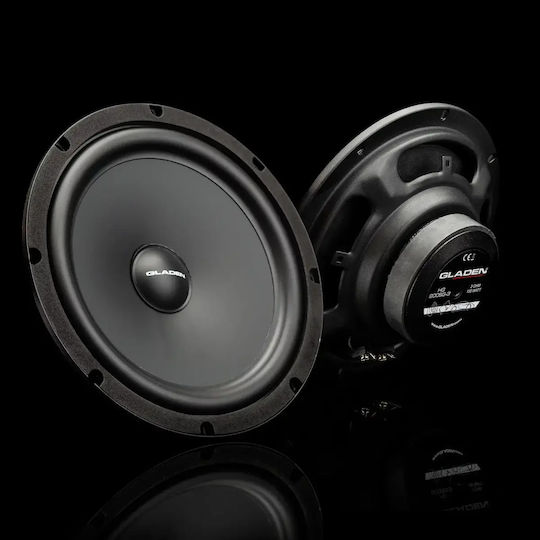 Gladen Set Auto-Lautsprecher 8" mit 90W RMS (2 Weg)