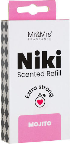 Mr & Mrs Fragrance Ανταλλακτικό Αρωματικό Αεραγωγού Αυτοκινήτου Niki Mojito