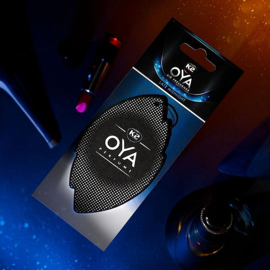 K2 Car Air Freshener Tab Pendand Oya Late Midnight