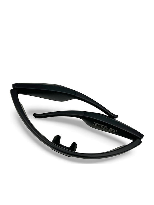 Riverio Unisex Γυαλιά Ηλίου με Μαύρο Σκελετό BG120