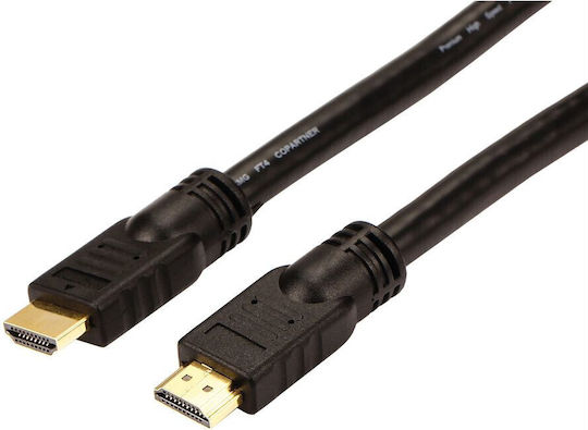 Roline Cable HDMI male - HDMI male 20m Black