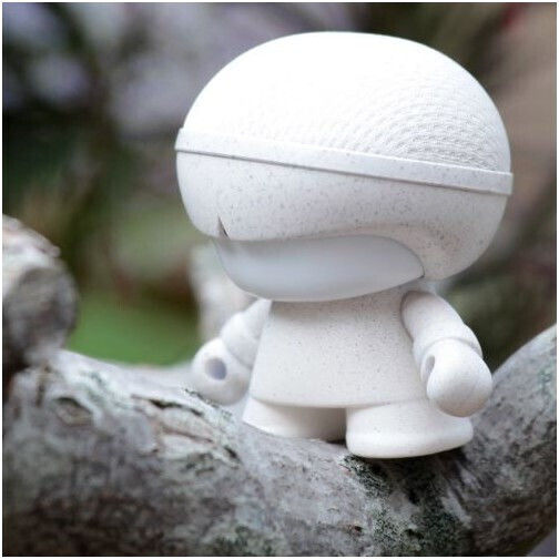 Xoopar Mini X Boy Eco XBOY81001.14WT Ηχείο Bluetooth 3W με Διάρκεια Μπαταρίας έως 4 ώρες Λευκό