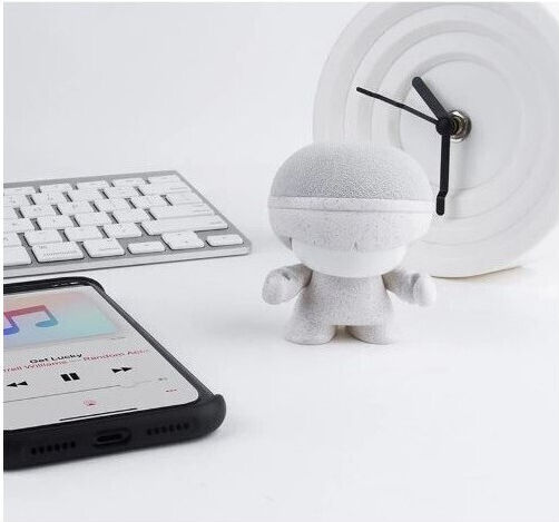 Xoopar Mini X Boy Eco XBOY81001.14WT Ηχείο Bluetooth 3W με Διάρκεια Μπαταρίας έως 4 ώρες Λευκό