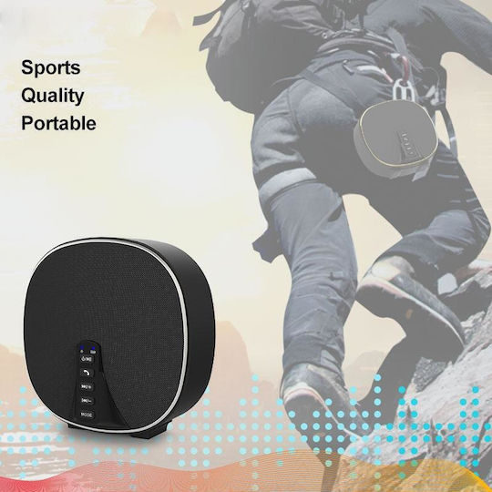 Musky DY52 Bluetooth високоговорител 10W с радио и живот на батерията до 4 часа Червен