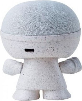 Xoopar Mini X Boy Eco XBOY81001.14WT Ηχείο Bluetooth 3W με Διάρκεια Μπαταρίας έως 4 ώρες Λευκό