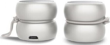 Xoopar Yoyo Stereo Ηχείο Bluetooth 6W με Διάρκεια Μπαταρίας έως 4 ώρες Λευκό