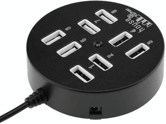 Hub 8 Θυρών USB 2.0 με σύνδεση USB-A