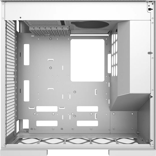 Geometric Future M8 Lohan Gaming Midi Tower Κουτί Υπολογιστή με Πλαϊνό Παράθυρο Λευκό