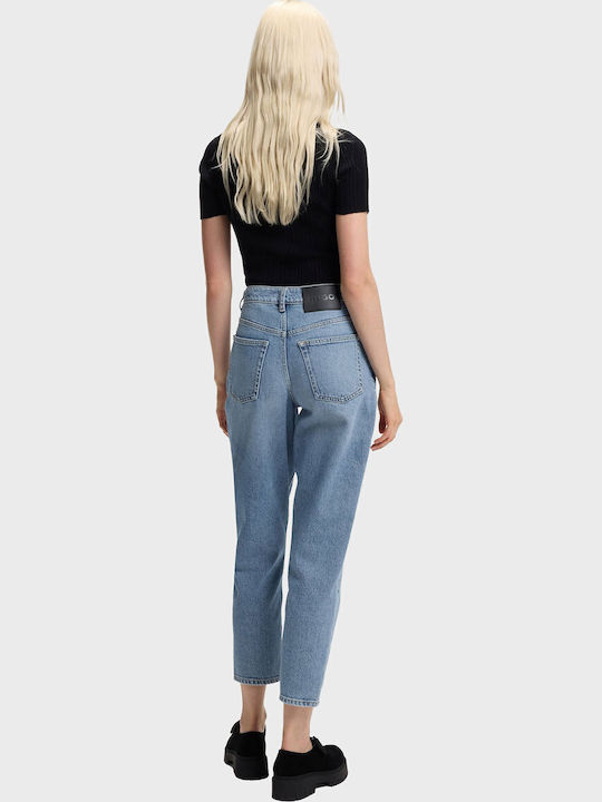 Garlene Women's Jean Trousers Medium Aged Denim