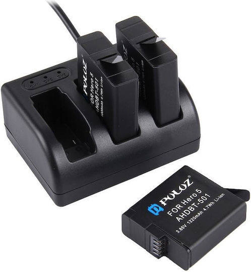 1 Ahdbt-501 Charger για GoPro / Samsung