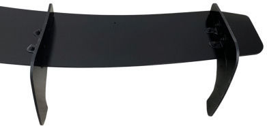 Diffuser Πίσω Προφυλακτήρα Volkswagen Scirocco 2015-2016 Μαύρο Γυαλιστερό