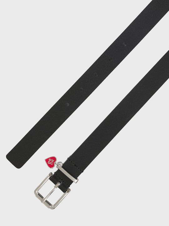 Leather Women's Black Belt