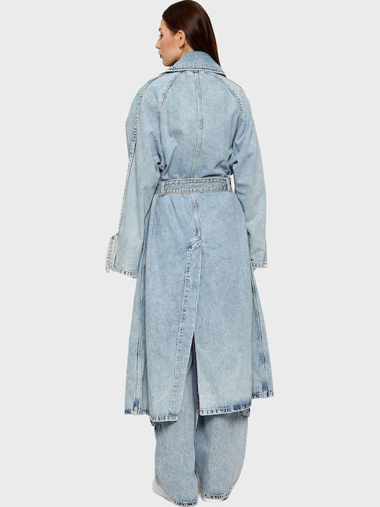 Hugo Medium Aged Denim Καμπαρντίνα