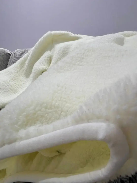 Ανδρική Ζακέτα Fleece Λευκή