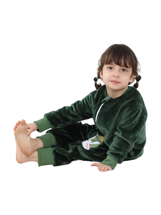 Queen Mother Winter Sleeping Bag with Feet Dark Green