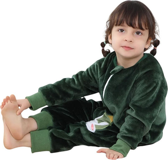 Queen Mother Winter Sleeping Bag with Feet Dark Green