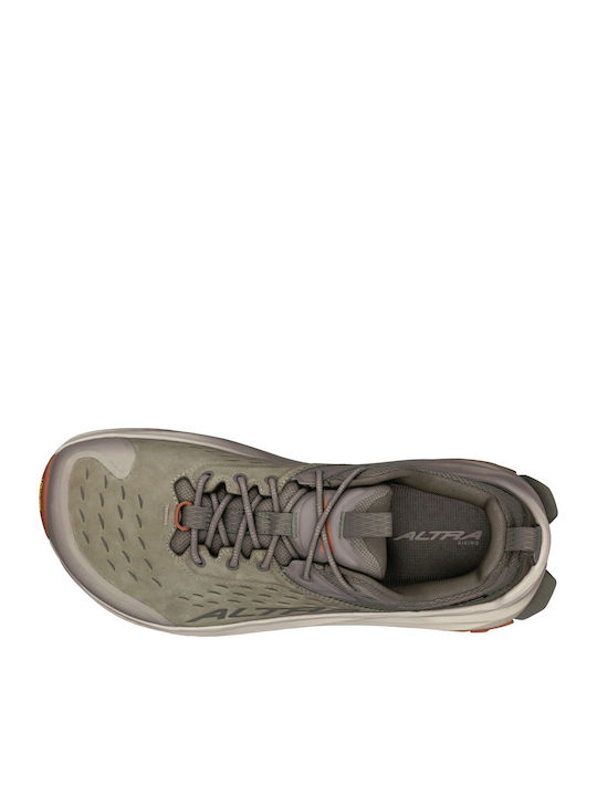 Altra Olympus 6 Hike Men's Hiking Shoes Waterproof with Gore-Tex Membrane Brown