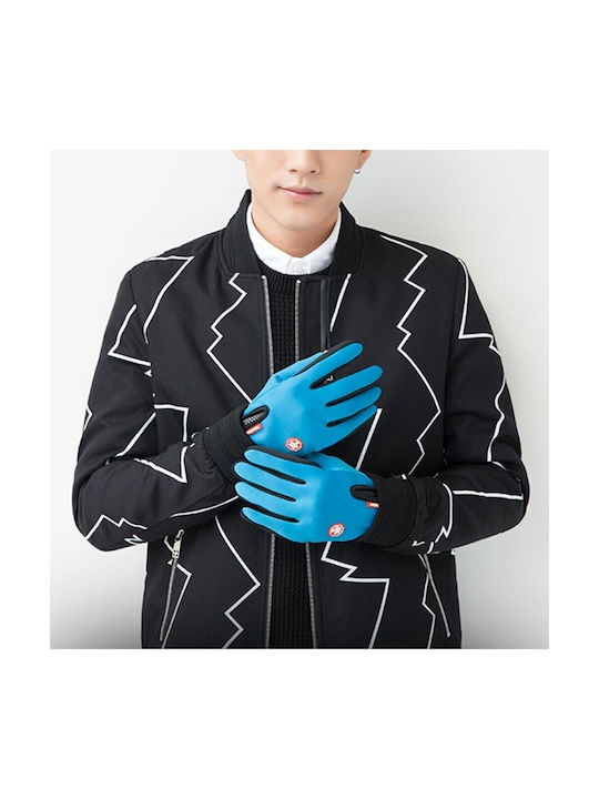 Cycling Gloves Blue