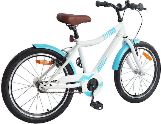 vidaXL 24" Bicicletă pentru copii de Oras Alb