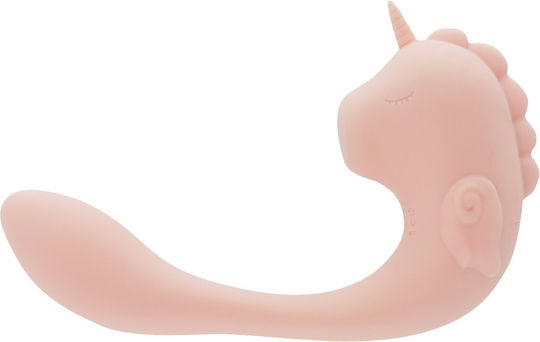 IntoYou C-Horse Διπλός Δονητής με Απομακρυσμένο Έλεγχο 15cm Coral Throb