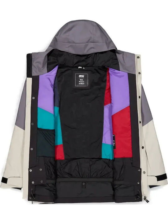 Picture Organic Clothing MVT0576 Ανδρικό Μπουφάν για Σκι & Snowboard Πολύχρωμο