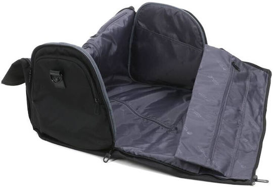 Airtex Paris Sack Voyage Black Fabric L50xW30xH33cm